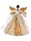 14-Inch African American Angel Tree Topper – Elegant Christmas Decoration